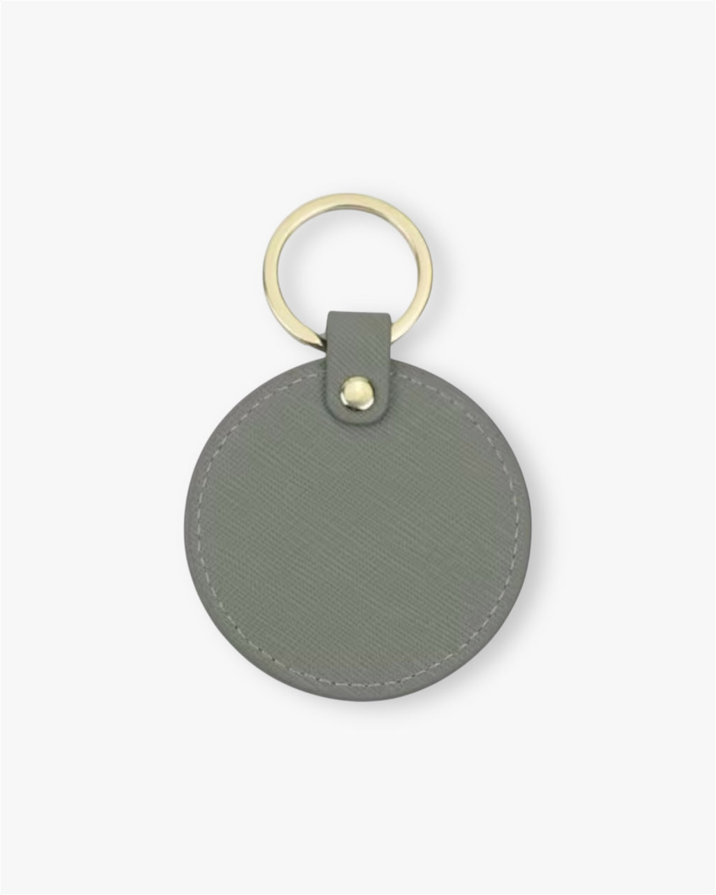 Saffiano Leather Keyring