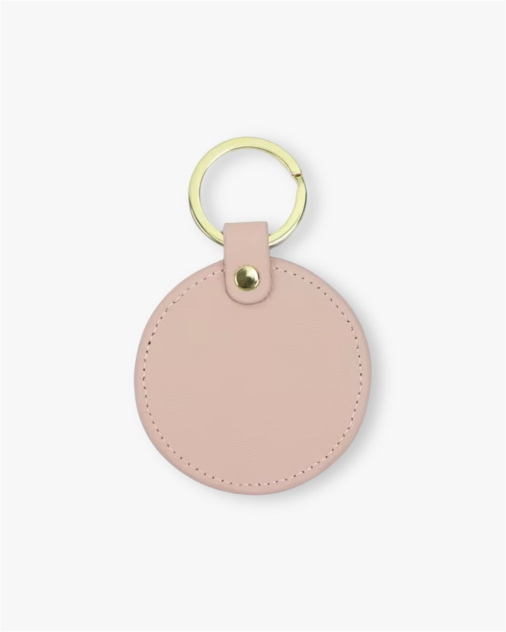 Saffiano Leather Keyring