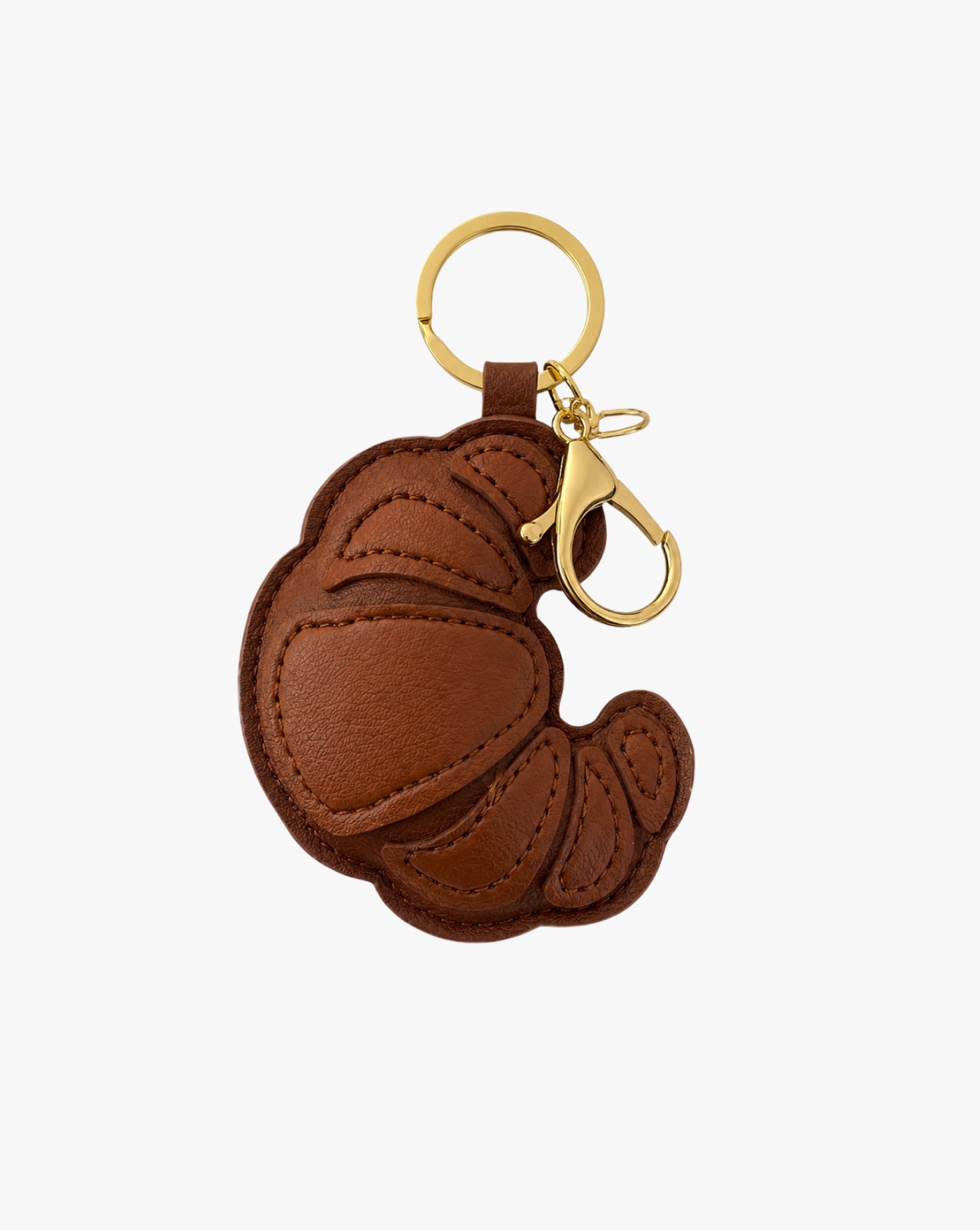 Personalised Croissant Keyring